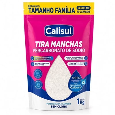 Percarbonato de Sódio 100% Puro Tira Manchas