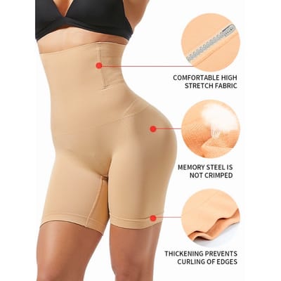 Shorts Cinta Modelador Levanta Empina Bumbum Feminina Alta Compressão Shortinho