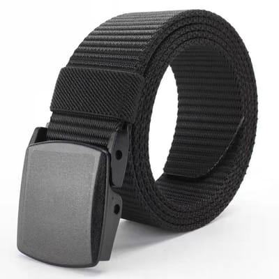 Moda Cinto Largo Masculino Nylon Fivela de Plástico Náilon militar 1000D Impermeável contra a suor leve Ajustável Diário