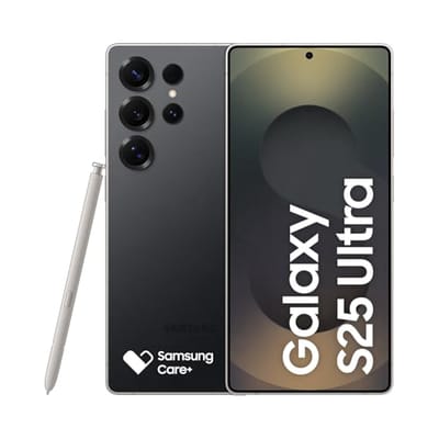 Celular Samsung Galaxy S25 Ultra 5G, 256GB, 12GB RAM, Câmera Quádrupla de 200+50+10+50, Tela Grande de 6.9", Titânio Preto