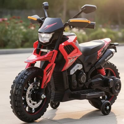 Mini Moto Elétrica 6V Infantil com Pedal, Sons e Luzes
