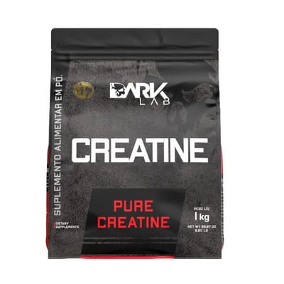 Creatina Monohidratada Pura Refil 1Kg Dark Lab - Creatine, Creatina 100% Pura