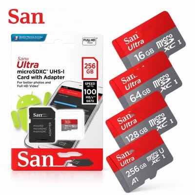 Cartão de Memória Micro SD Classe 10 Ultra A1