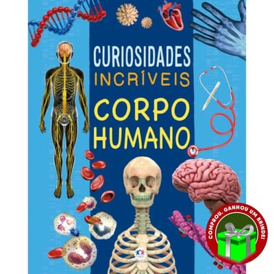 Livro Capa Dura Corpo Humano Ciranda Cultural Infanto Juvenil Fantasia Clássicos Meninos Literatura