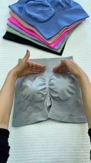 Shorts Academia/Yoga Feminino Cintura Alta Academia Empina Bumbum Sem Costura ENVIO IMEDIATO0