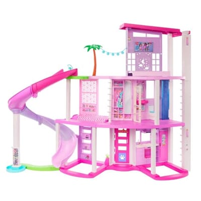 Barbie Dreamland Conjunto de Brinquedo Casa com Escorregador 3Y+, Plástico