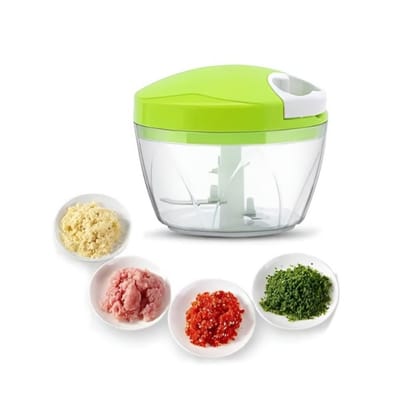 Mini Processador Manual 3 Lâminas 400ml