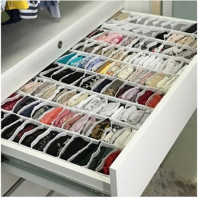Colmeia Organizadora divisórias Branco PP - P - M - G