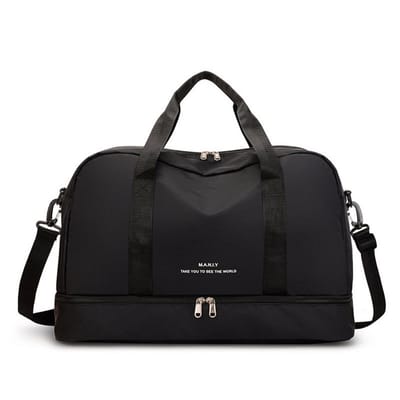 Bolsa De Viagem Sport Com Bolso Impermeável Alça Lateral 30L Capacidade JJ05