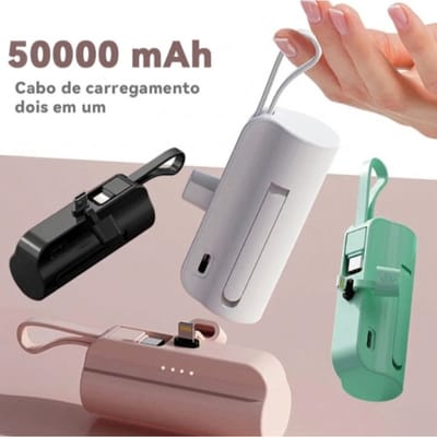 Mini Carregador Portátil Power Bank para Celular