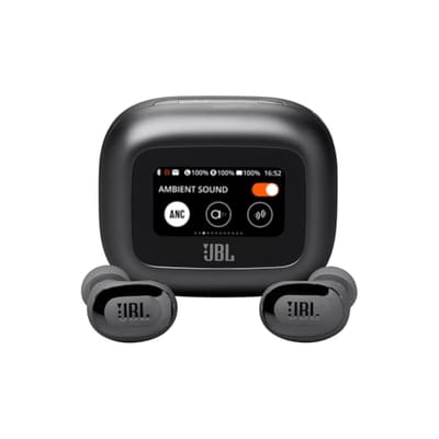 Fone Bluetooth JBL Live Buds 3 com Tela 1.45