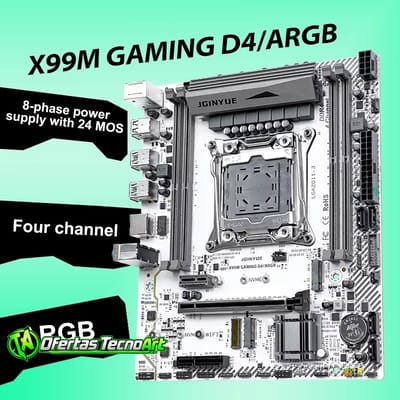 Placa Mãe JGINYUE X99 GAMING D4 ARGB