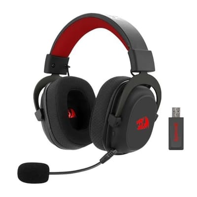 Headset Gamer Redragon Zeus Pro Sem Fio 7.1