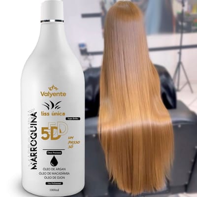 Marroquina Liss Única Valyente Profissional 1000ml