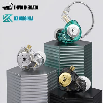 Fone KZ EDX Pro Gamer Intra-auricular 10mm