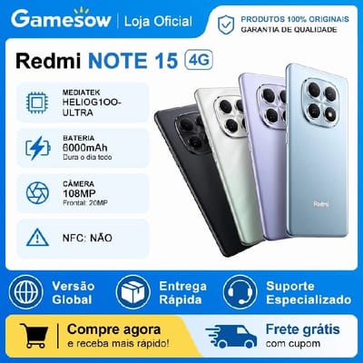 Smartphone Xiaomi Redmi Note 15 4G