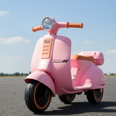 Mini Moto Elétrica Infantil 6V Frente e Ré Som e Luz