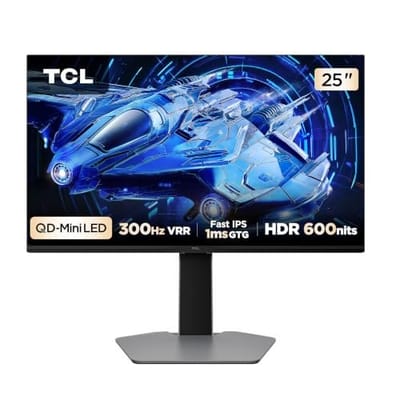 Monitor Gamer TCL 25 QD-Mini LED 300Hz 1ms Full HD