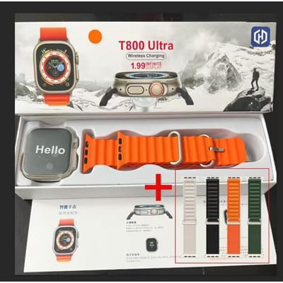 Smart Watch T800 Ultra 2 MAX Esportivo À Prova D'água