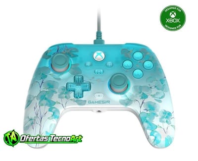 Controle GameSir T7 Pro Floral para Xbox e PC