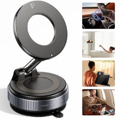 Suporte Magnético 360° Dobrável para Celular