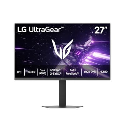 Monitor Gamer LG UltraGear 27 IPS 240Hz 1ms Full HD