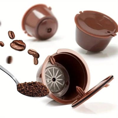 Cápsula Reutilizável Dolce Gusto Nescafé 1/3/5 Unidades
