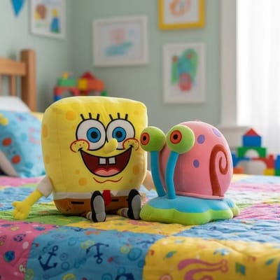Boneco Pelúcia Bob Esponja 30cm