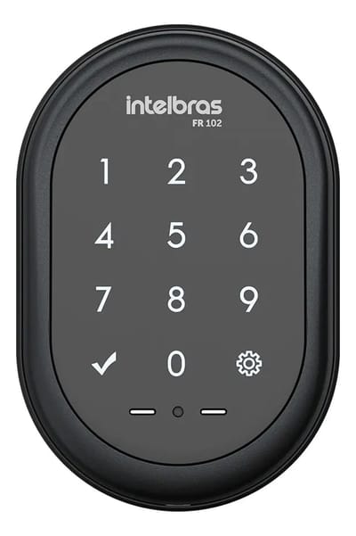 Fechadura Digital de Sobrepor FR 102 Preto Intelbras