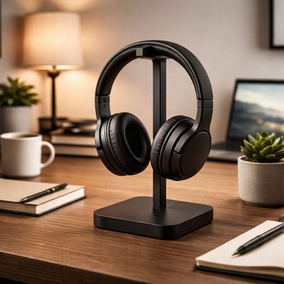 Suporte Gamer para Headset e Controle Universal