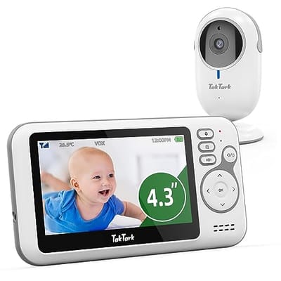 Babá Eletrônica Câmera TakTark 4.3 Polegadas