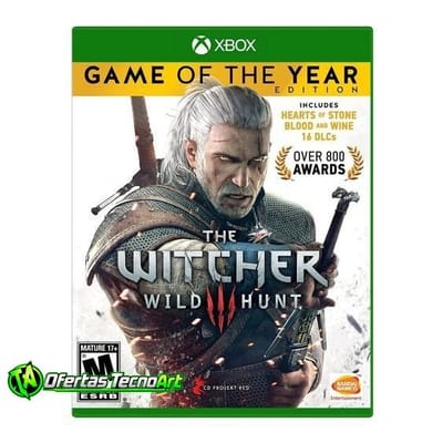 The Witcher 3 Wild Hunt GOTY Xbox One Mídia Física