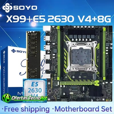 Combo Placa X99 Soyo D4 + Xeon E5 2630 V4