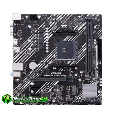 Placa Mãe Asus Prime A520M-K AMD AM4 mATX