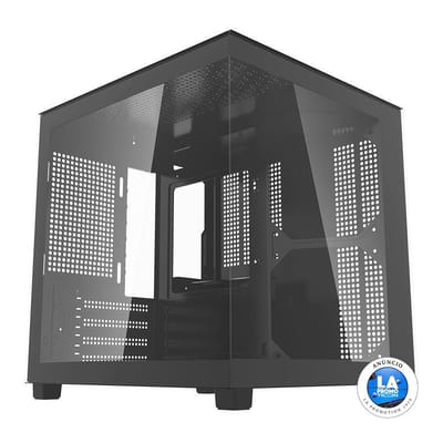 Gabinete Gamer Aquário Aigo Apollo A275, Vidro, Preto