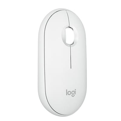 Mouse sem fio Logitech Pebble 2 M350s Branco