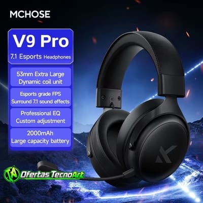 Headset Sem Fio Mchose V9 Pro
