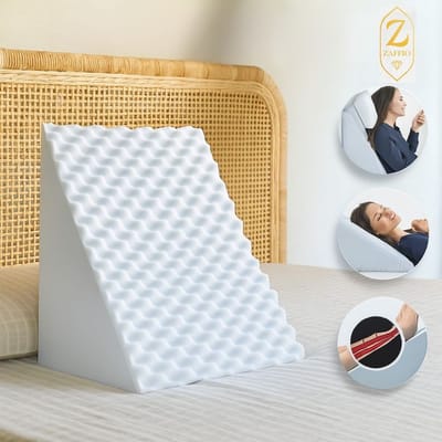 Travesseiro Encosto Triangular Repouso Leitura