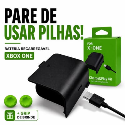 Carregador Bateria Para Controle Xbox One S Series S