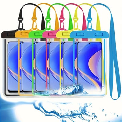 Capa Celular à Prova D'água Transparente