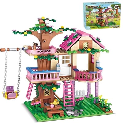 Bloco de Montar Dream Rose Tree House 504/959 Peças