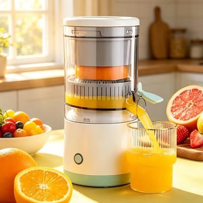 Espremedor Elétrico de Frutas Recarregável USB
