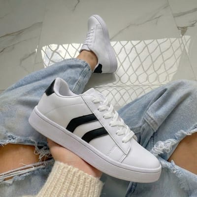 Tênis Feminino Sapatênis Branco Confortável
