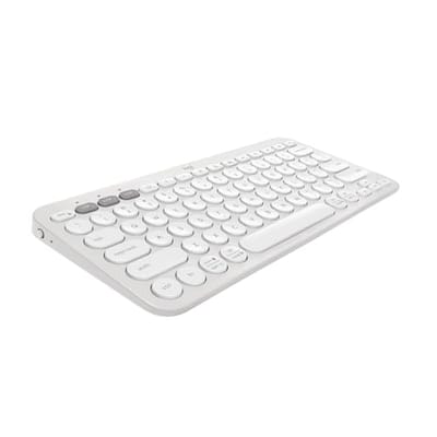 Teclado sem fio Logitech Pebble Keys 2 K380s Branco