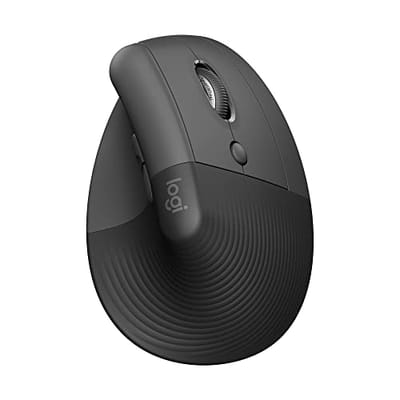 Mouse Vertical Logitech Lift Sem Fio Ergonômico
