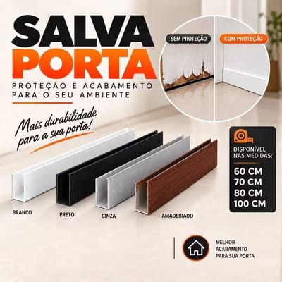 Protetor de Porta Proteção Contra Umidade 8x3,5cm