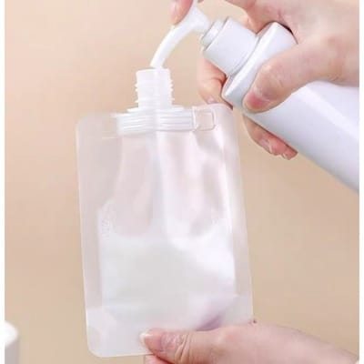 Kit 6 Frascos Saco Plástico Multiuso 100ml/50ml