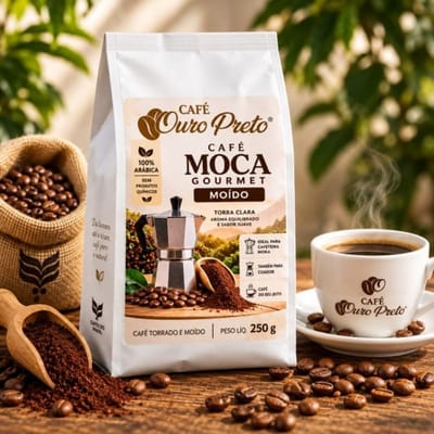 Café Ouro Preto Moca Gourmet 100% Arábica