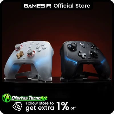 Controle GameSir Cyclone 2 Wireless Pro com Dock