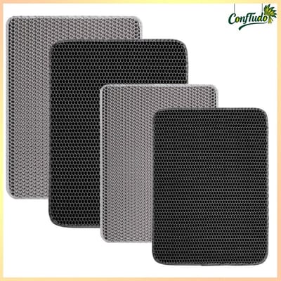 Tapete higiênico para gato 78x62cm EVA